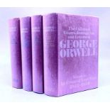 Orwell, George. Essays, in four volumes, first edition thus, London: Secker & Warburg, 1968, very