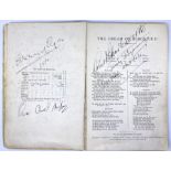 Elgar, Edward. Dream of Gerontius, London: Novello, 1900, signed by Edward Elgar, Robert