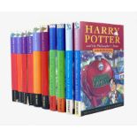 Rowling, J. K. Harry Potter collection comprising: Ted Smart first edition, first issue hardback