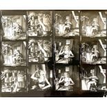 Collection of approximately 140 black & white movie stills and contact sheets, many bearing stamps &