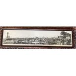 A black and white photograph entitled "A Panoramic view of the Crystal Palace following the