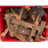 A collection of woodworking tools