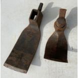 A Gilpin 1914 axe and another