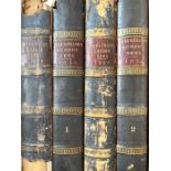 Illustrated London News, 1854 & 1856, four volumes, half-calf, folio, sold with all faults (4)