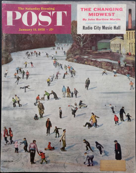 The Saturday Evening Post. A collection of 96 issues, to include 47 issues from 1958, and 49 from