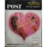 The Saturday Evening Post. A collection of 115 issues, to include 17 issues from 1965, 18 from 1966,