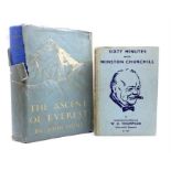 Collection of signed books to include Sixty Minutes with Winston Churchill, signed by W. H.