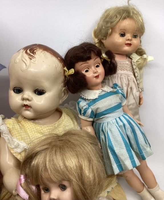 Hard plastic 1950s Vintage dolls selection to include BND Pedigree and others played with - Image 5 of 5