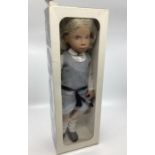 Trendon Vintage Sasha doll; School girl blonde doll 1984 114S- excellent only displayed doll in