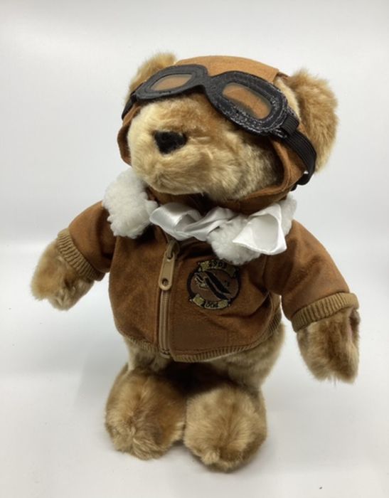 Biggles musical Fly Me To The Moon musical dancing teddy bear -press hand mechanism -fully singing