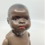 Antique Doll ; Heubach 399 /6 12” Cabinet sized character  Baby doll with good facial mold. Good