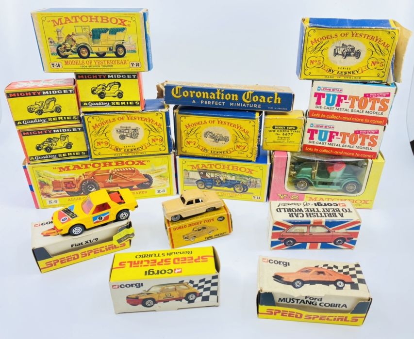 Matchbox Lesney, Mighty Midgets, Corgi and Lone Star Diecast Models - All boxed, mixed assortment,