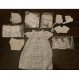 Dolls Antique clothing; Selection of original antique and later finely made costume to include
