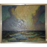 Nina Winder-Reid (British 1891-1975) The Golden Cloud, oil on canvas, signed lower left, 56 x 66cm