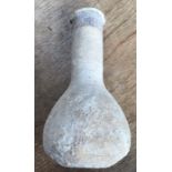 Late Roman North African Grave Offering Vase. Approximately 13cm tall and 7cm wide.