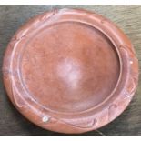 Roman North African Grave Offering Decorated Samian pottery dish. Approximately 18.5cm, repair to