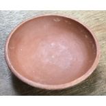 Late Roman North African Grave Offering Small Samian Bowl. Approximately 12.5cm diameter and 3cm