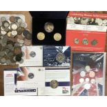 Collection of Royal Mint Silver Coins, Brilliant Uncirculated Coins Commemorative issues and