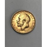 George V 1914 Sovereign.