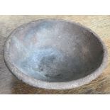 Late Roman North African Grave Offering Bowl. Approximately 18.5 diameter and 6cm tall.