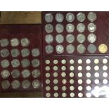 Large collection of British Commemorative £5 coins and £1 coins with Commemorative Crowns starting