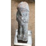 Egyptian Ushabti of the late Roman period. Approximately 18cm tall.