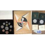 1951 Festival of Britain Proof Set Crown to Farthing with two Crowns (all in original cases) and the