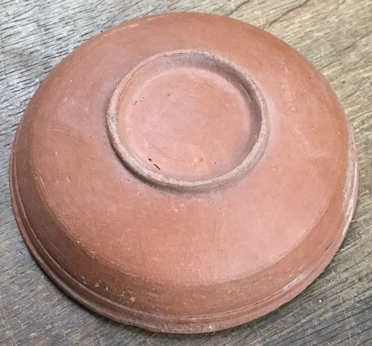 Late Roman North African Grave Offering Small Samian Bowl. Approximately 12.5cm diameter and 3cm - Image 3 of 3