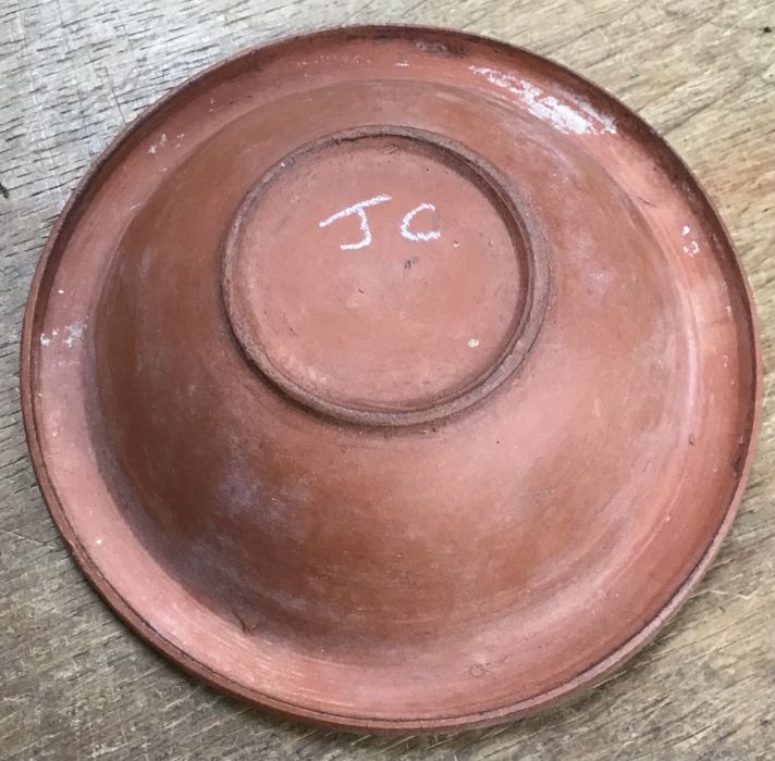 Late Roman North African Grave Offering Small Samian Bowl. Approximately 13.5cm diameter and 3.5cm - Image 3 of 3