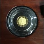 Royal Mint 2014 Fine Gold Proof £1 (twentieth-ounce) in Original Case with Certificate of
