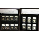 UK Coin Date Stamp Collection of 2016 and 2017 in Original Presentation Cases.