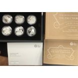 Royal Mint 2017 Silver Proof First World War set of six £5 Coins in Original Case with Certificate