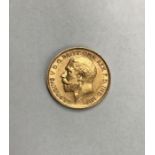 George V 1911 Half Sovereign.