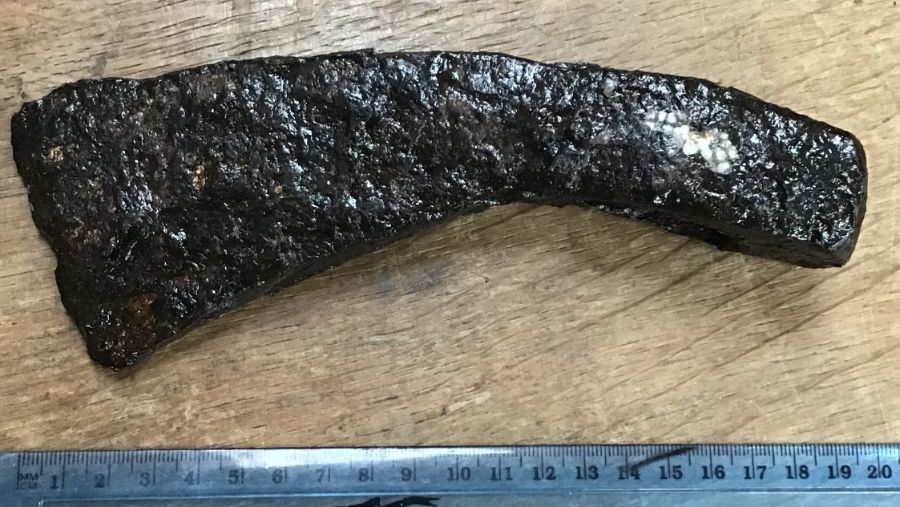 Roman axe head. Approximately 19cm long. - Image 3 of 5