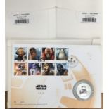 Royal Mint & Royal Mail BU Star Wars first day Cover sets of  ‘C3PO’ (still sealed in envelope) ‘