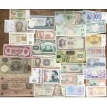 Large collection of World Banknotes, see pictures for details.