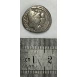 Roman Republic 46BC Silver Denarius minted in Rome under Cordius Rufus