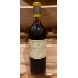 A bottle of Chateau d’yquem 1965