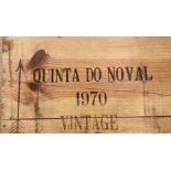 A case of 12 Quinta Do Noval 1970 Port sealed