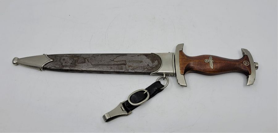 A German 3rd Reich SA (Sturmabteilung Brown Shirts) dagger, being an early unrestored example pre - Image 2 of 6