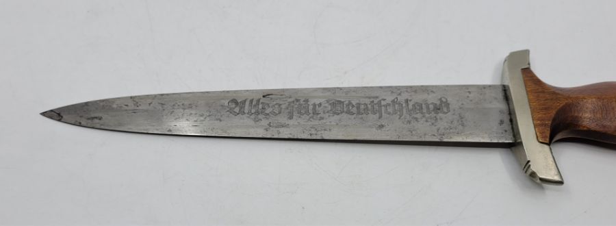 A German 3rd Reich SA (Sturmabteilung Brown Shirts) dagger, being an early unrestored example pre - Image 3 of 6