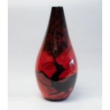 A limited edition Peggy Davies flambe vase, Dragon, number 7 of 100. Height approx 40cm. No signs of