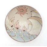 A Tessa Fuchs (1936-2012) Art Pottery bowl ‘Dover Cliffs’ Date: 20th century  Impressed TF Size:
