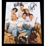 FRIENDS - TV SERIES - CAST SIGNED / AUTOGRAPHED 10 X 8 Colour photo. With dedication - genuine