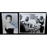 JULIE ANDREWS - Actress Signed personallised photograph it measures approx 8 x 6 inches. For Michael