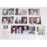 EMMERDALE - TV Series Soap Stars - Autographed / Signed Publicity Photo collectoin of approx 140