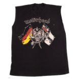 LEMMY'S PERSONALLY OWNED Motörhead T-Shirt. The vendor’s relationship with Lemmy ran from 1987
