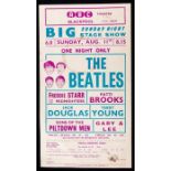 THE BEATLES - ABC Blackpool Theatre Sunday Night Stage Show - August 11th ONE NIGHT ONLY -