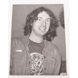 PINK FLOYD - NICK MASON - Original 8 x 6 inch black and white original Photograph by studio POP