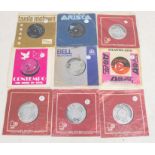 A large collection of mostly Soul 7 inch 45 records including Northern funk, Motown etc, Artists